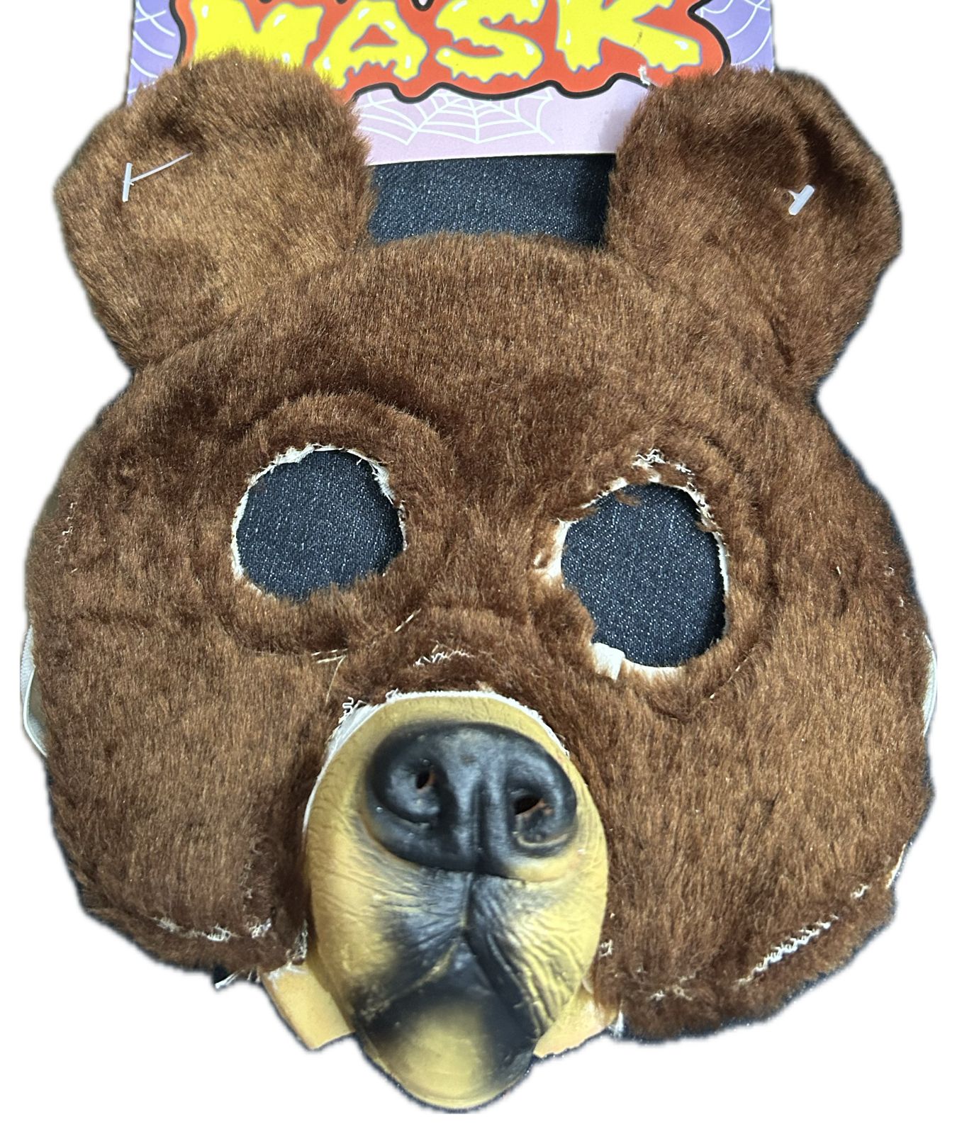 Brown Bear mask Latex mouth & Nose