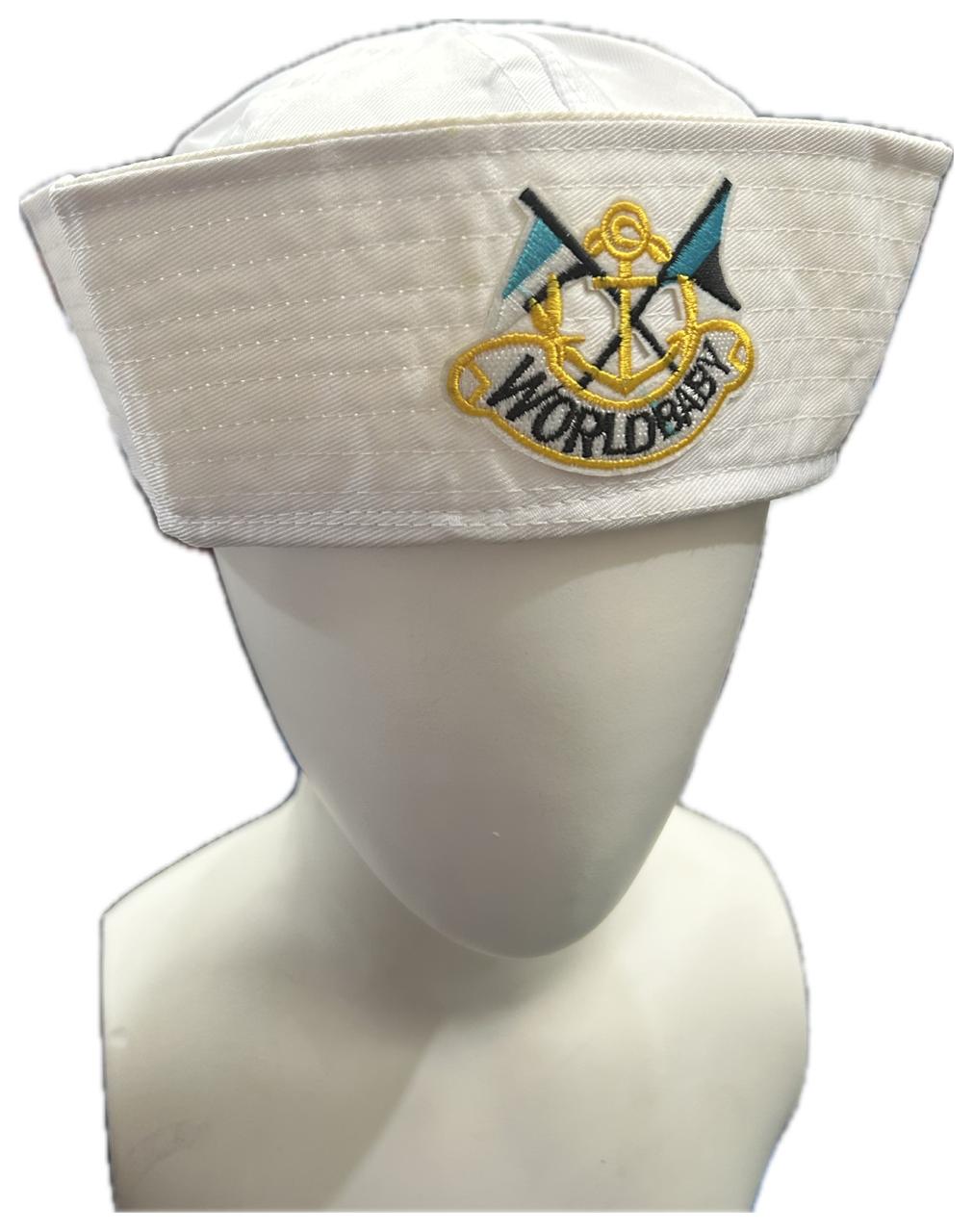 World Baby sailor hat