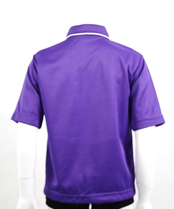 PLAIN GOLFER WITH COLLAR AND SLEEVE PIPING - SKU: 02E