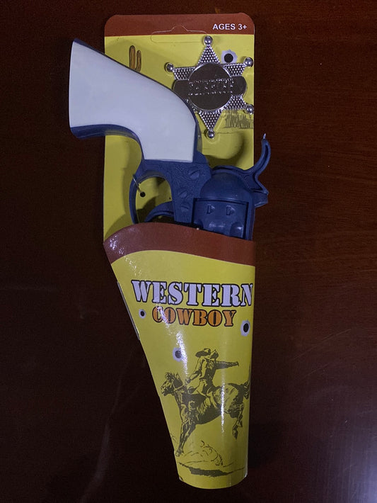 Western Cowboy Set - Gun & Badge