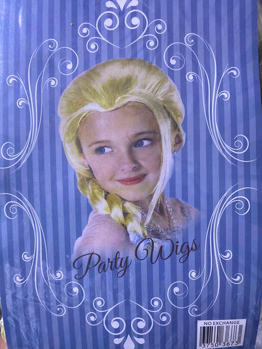 Wig - Elsa Frozen Long Blonde