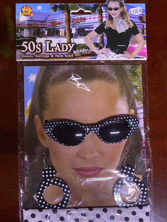 50s Lady - costume accessory set