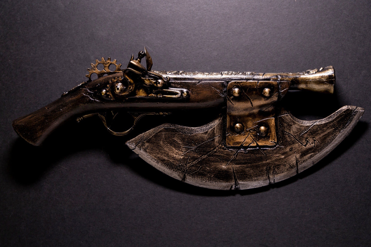 Stoompomp Battle Scar MK 16 - Film Industry & Cosplay Prop Gun