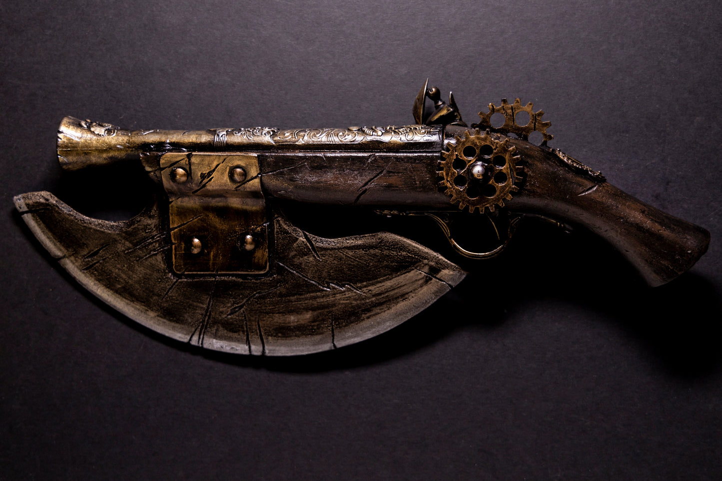 Stoompomp Battle Scar MK 16 - Film Industry & Cosplay Prop Gun