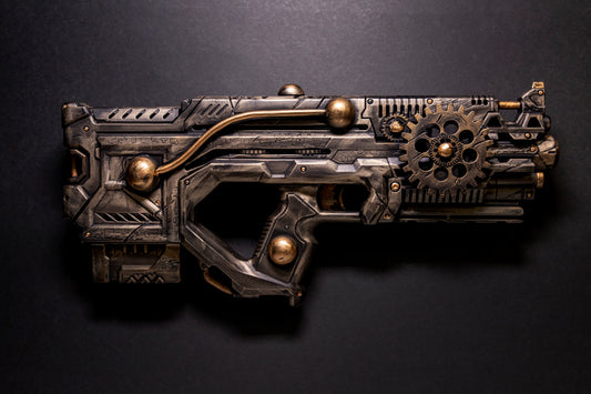 Stoompomp Battle Scar MK 4 - Film Industry & Cosplay Prop Gun