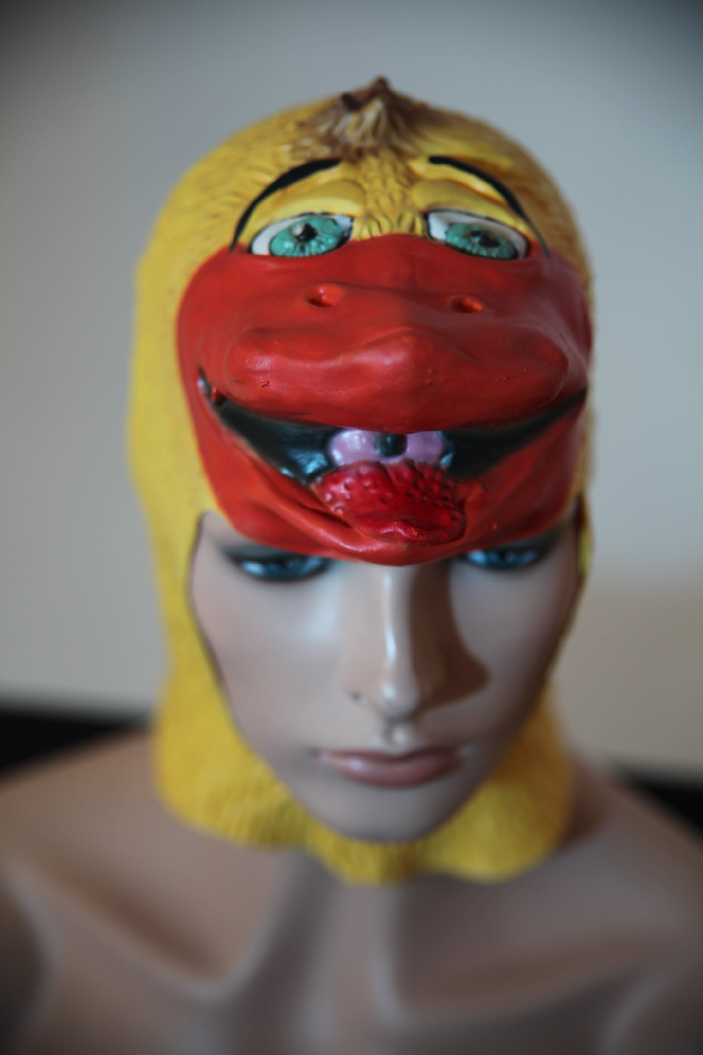 Kids Animal Latex Face Mask - Duck (C134I)