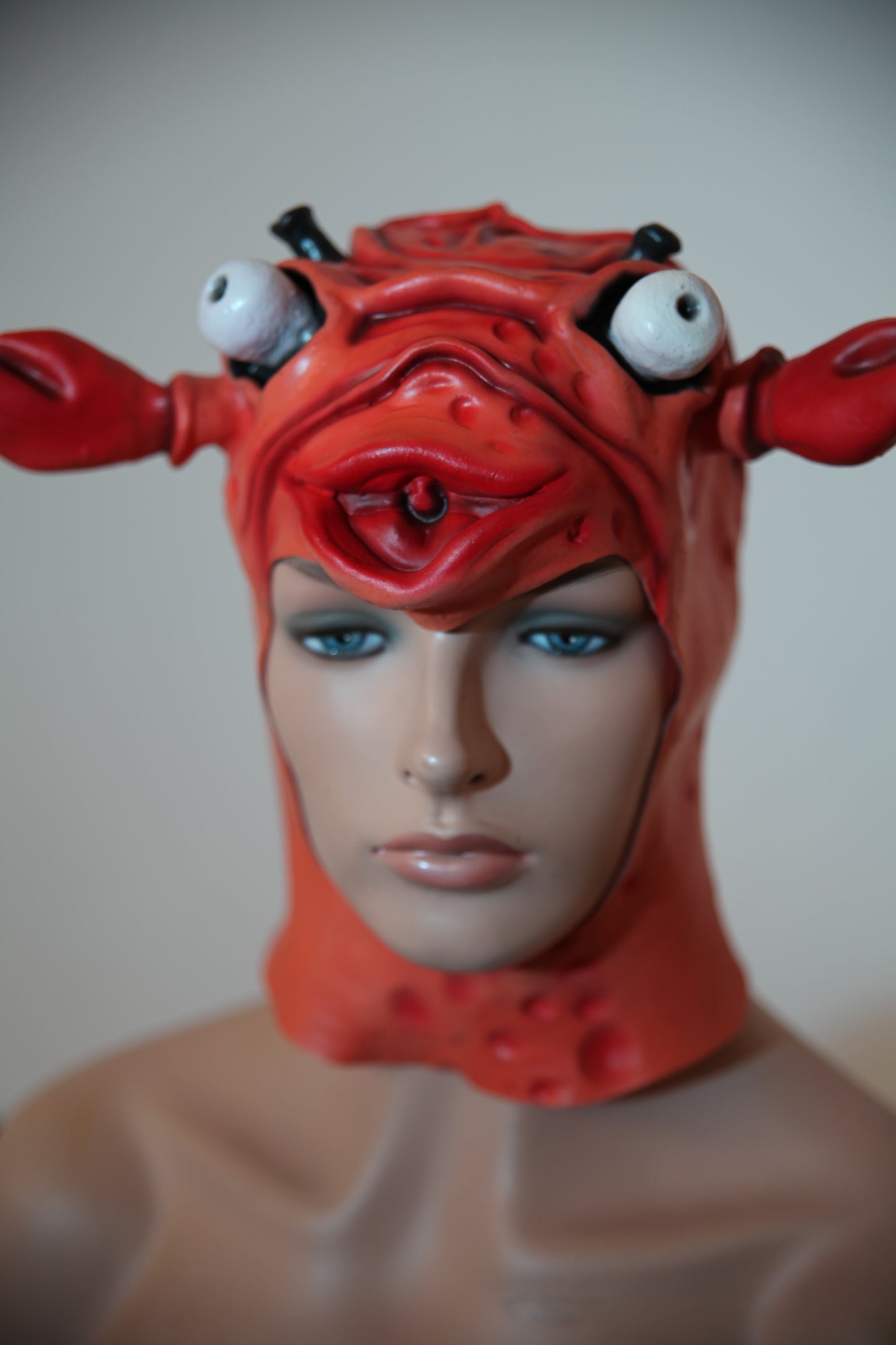 Kids Animal Latex Face Mask - Lobster (C134J)