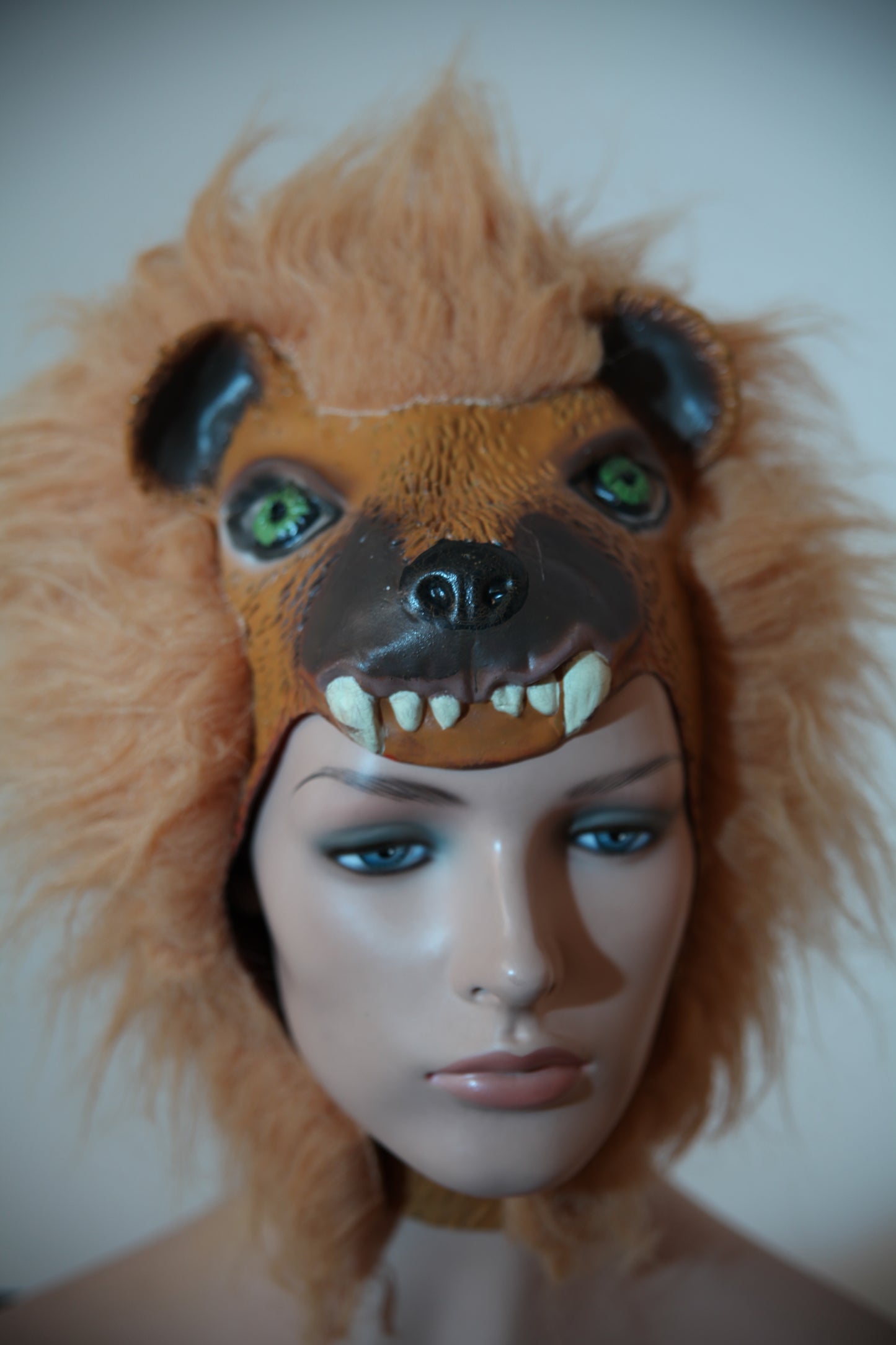 Kids Animal Latex Face Mask - Lion C134Q