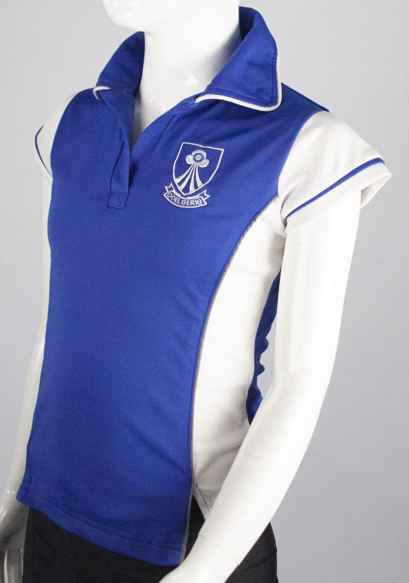 NETBALL TOP WITH CAP SLEEVE - SKU: 125A