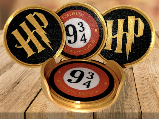3D Printed Custom Coasters