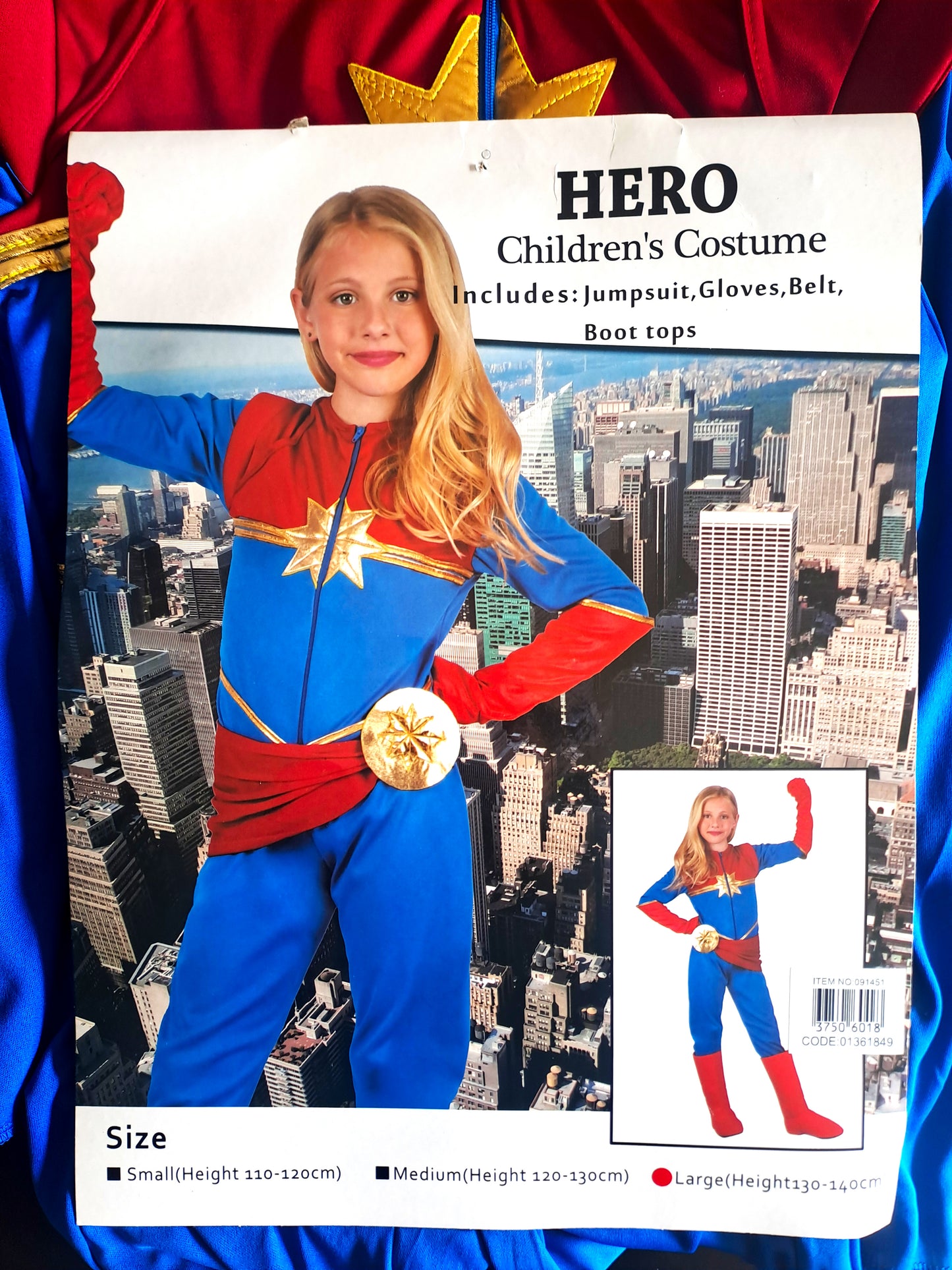 Hero Girl - Children's Costume