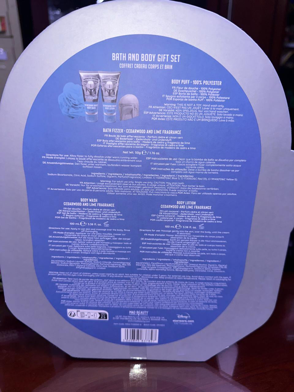 Star Wars - The Mandalorian - Bath & Body Gift Set