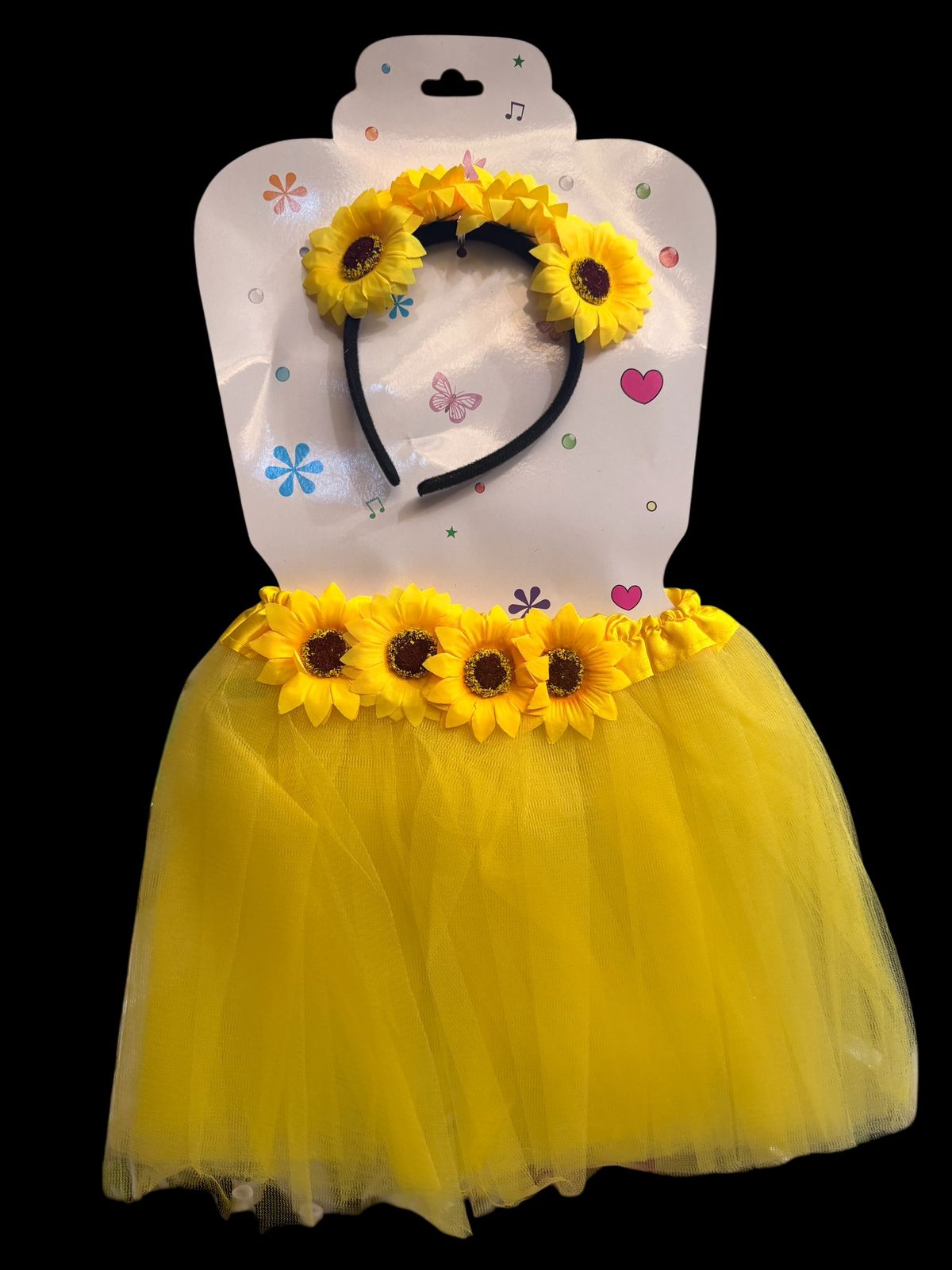 Kiddies Sunflower tutu & aliceband