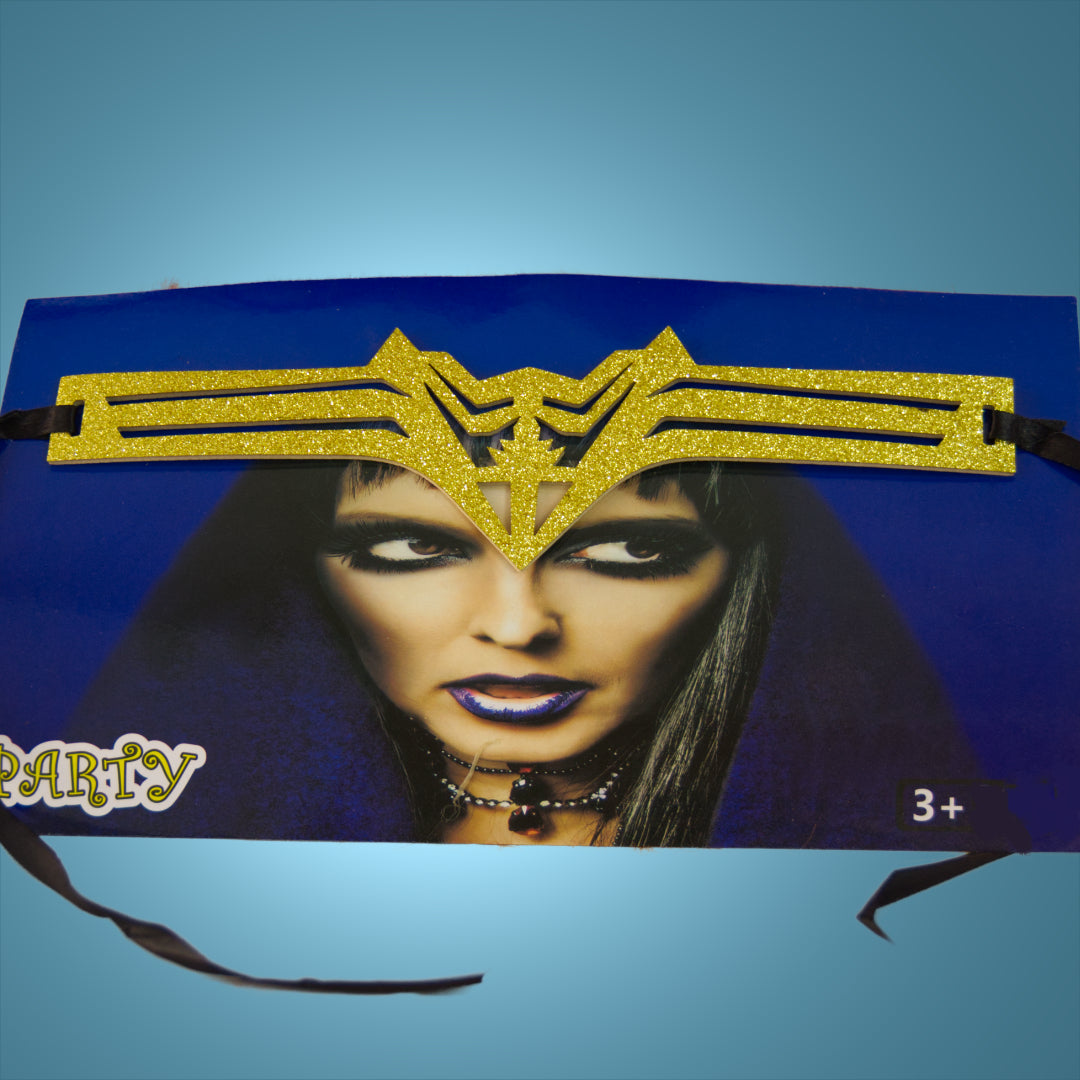 Wonder Girl Gold Glitter Crown