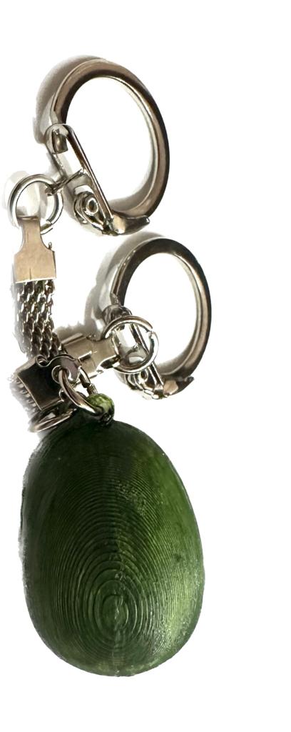 Avocado Pear Friendship Keyring