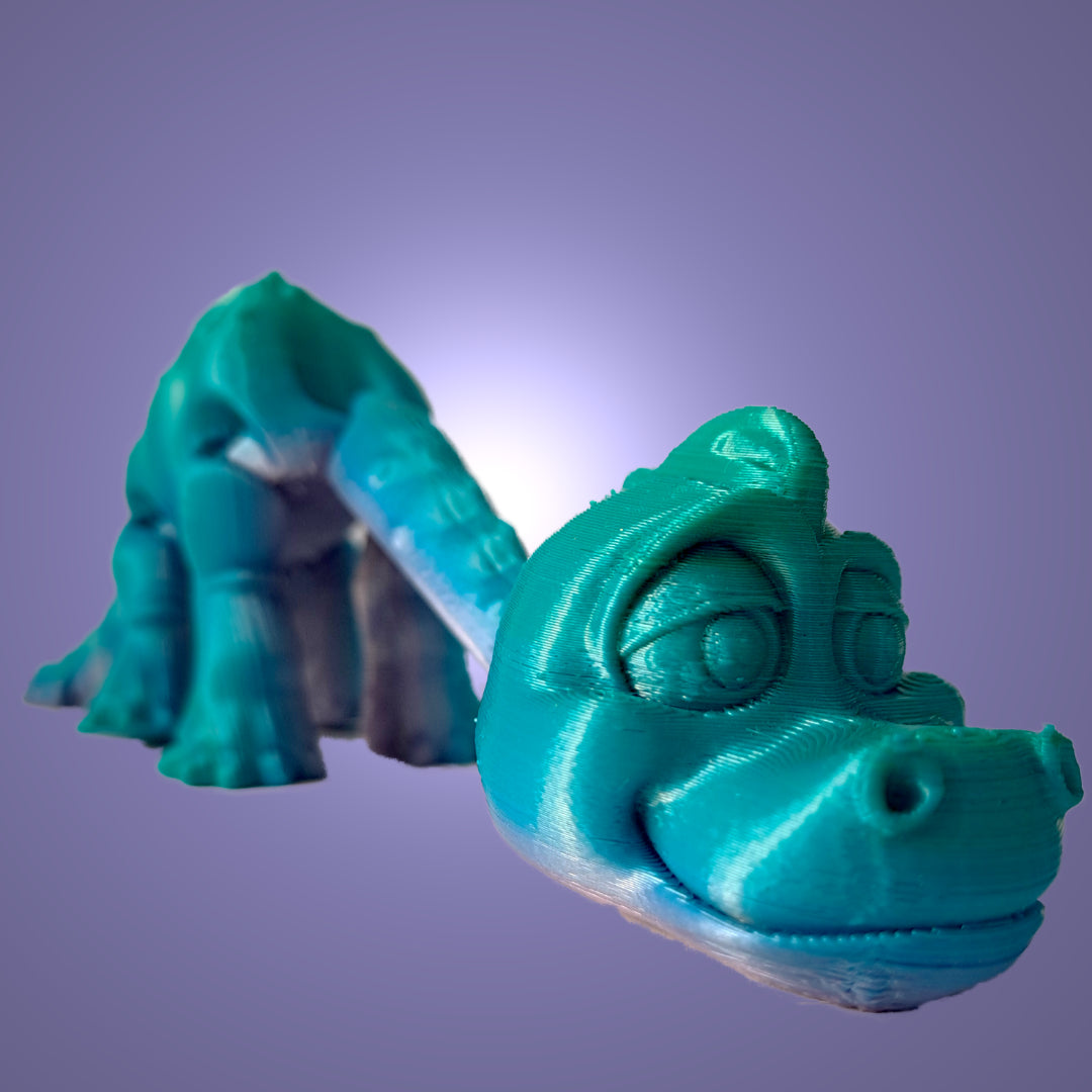 3D Printed Dinosaur - Brontosaurus