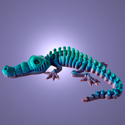 3D Printed Dinosaur - Prehistoric Crocodile
