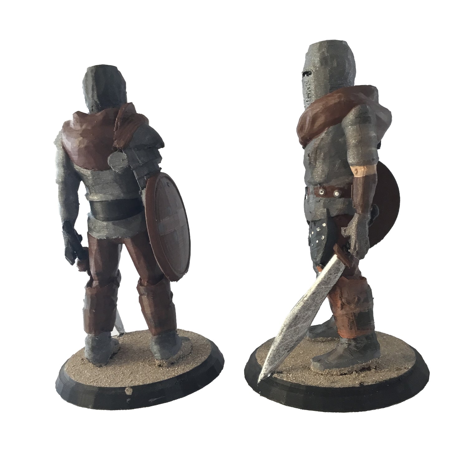 3D Printed Crusader Knight - Painted