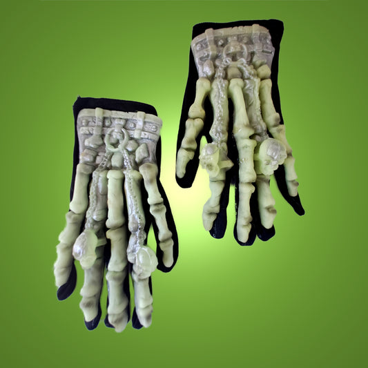 Halloween Skull & Bone Gloves