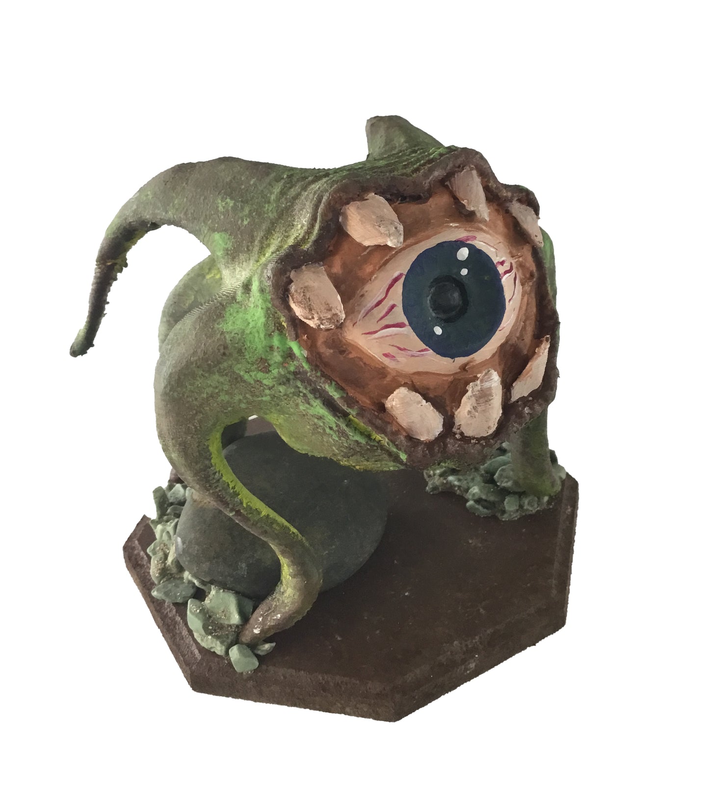 3D Printed Eyeball Monster - Painted