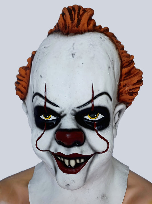Scary Clown Latex Mask (IT001)