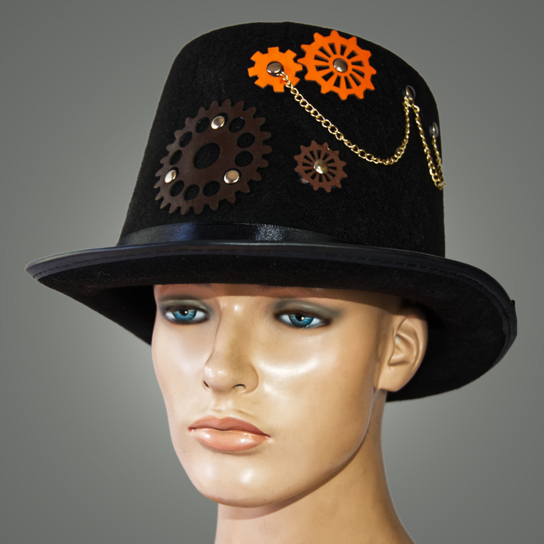 Stoompomp Steampunk Top Hat
