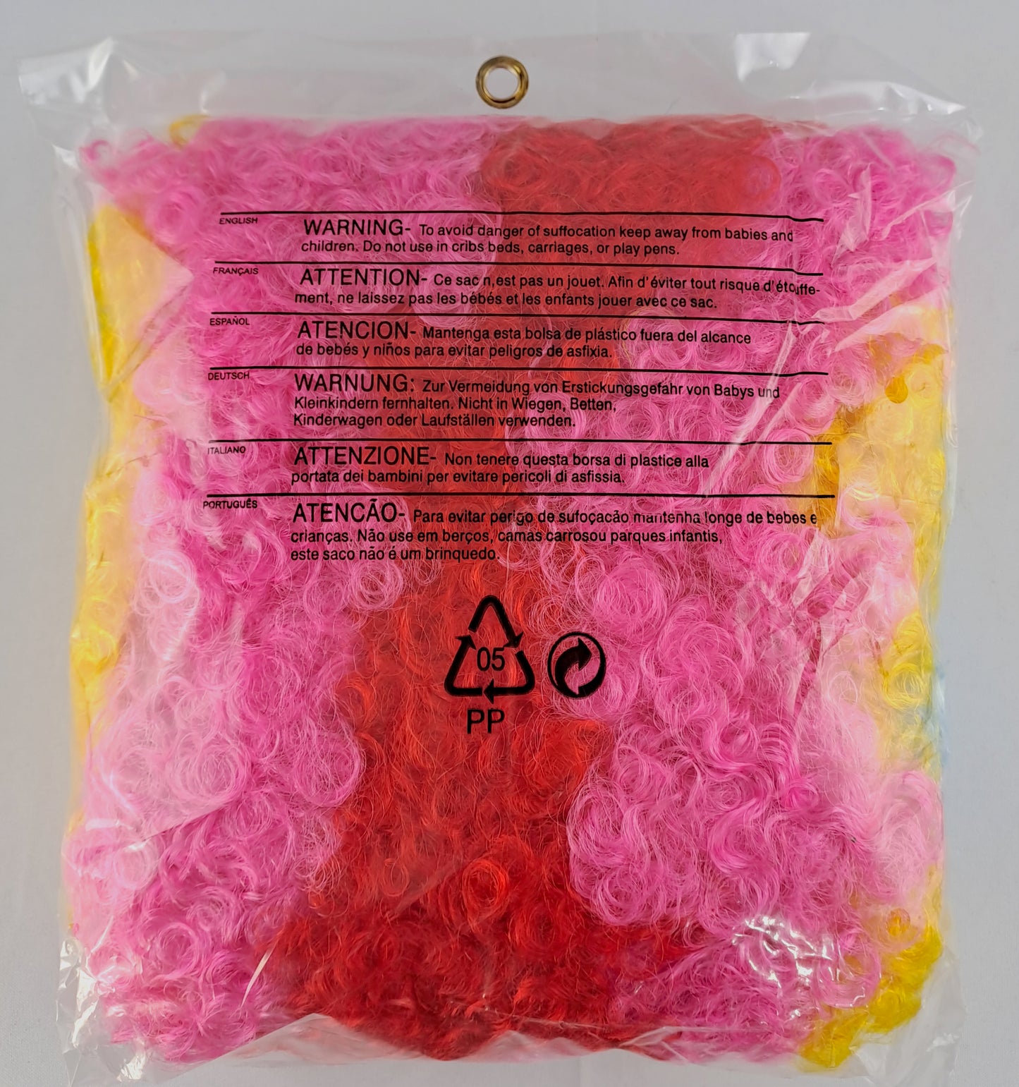 Super Afro Wig - Colourful