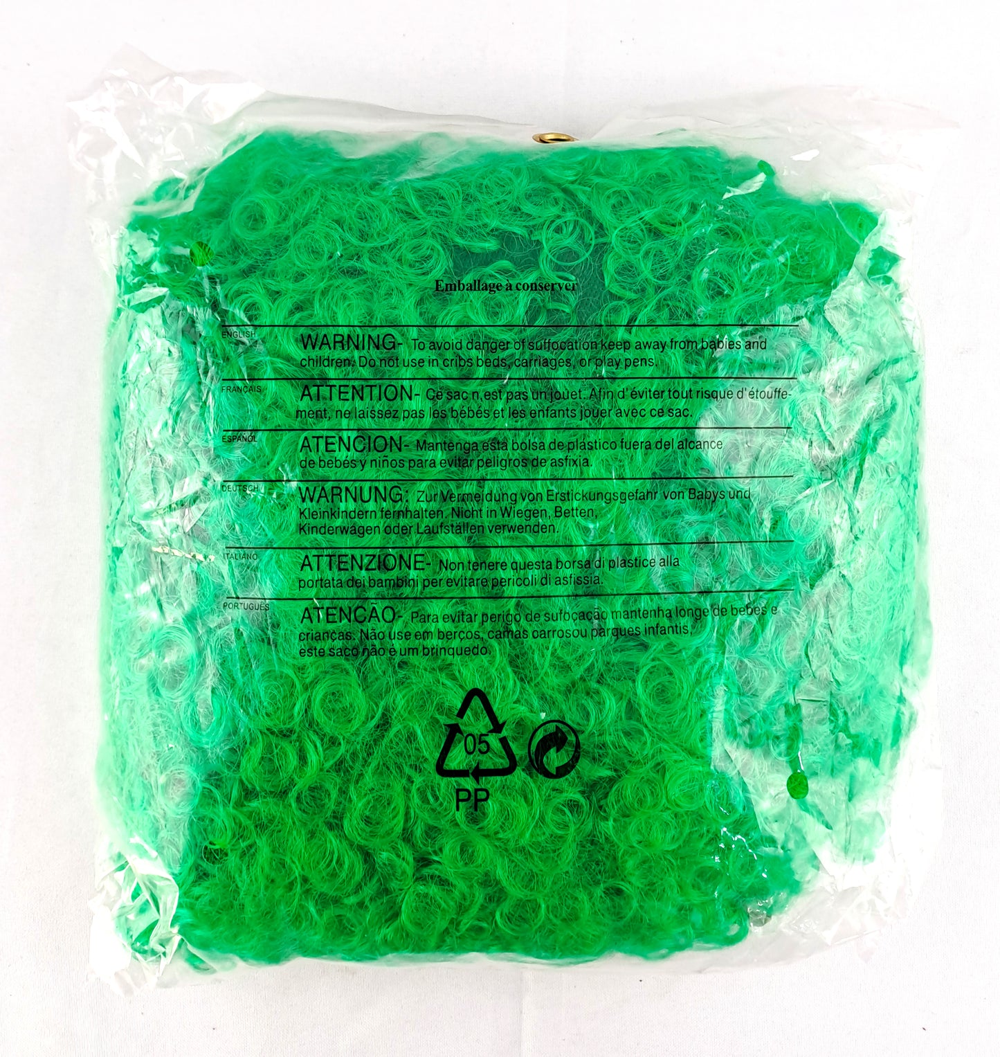 Super Afro Wig - Green