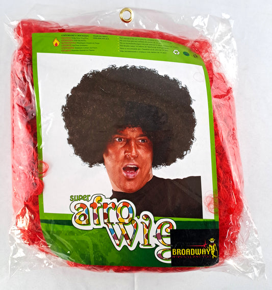Super Afro Wig - Red