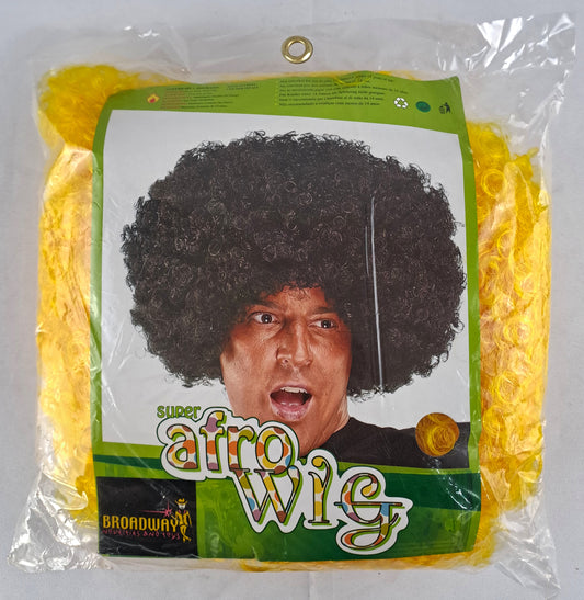 Super Afro Wig - Yellow