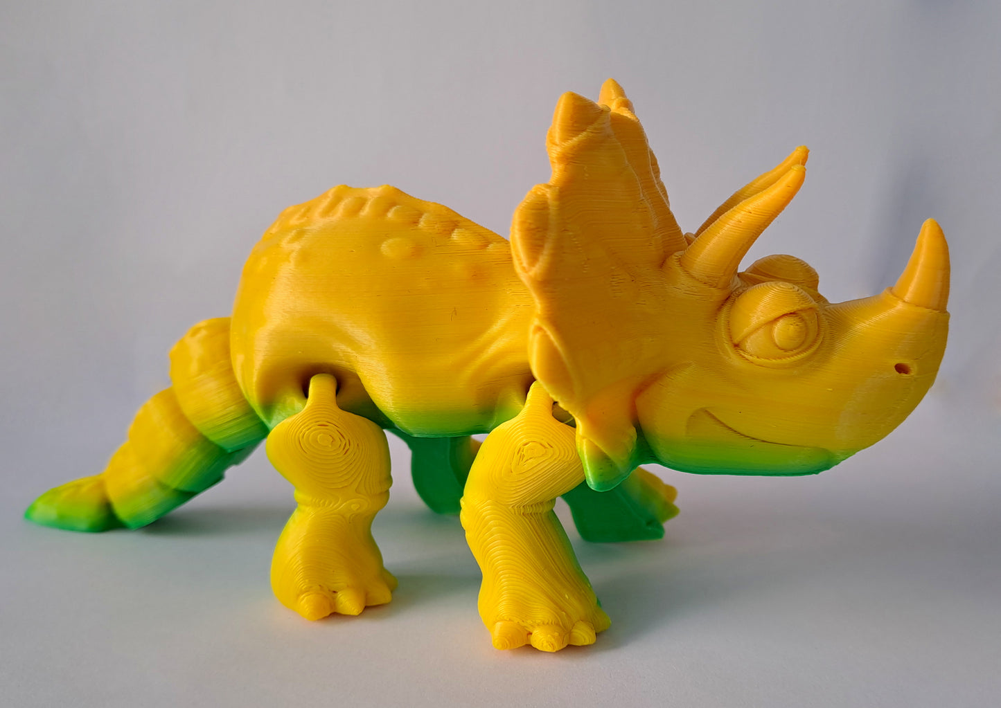 3D Printed Dinosaur - Triceratops