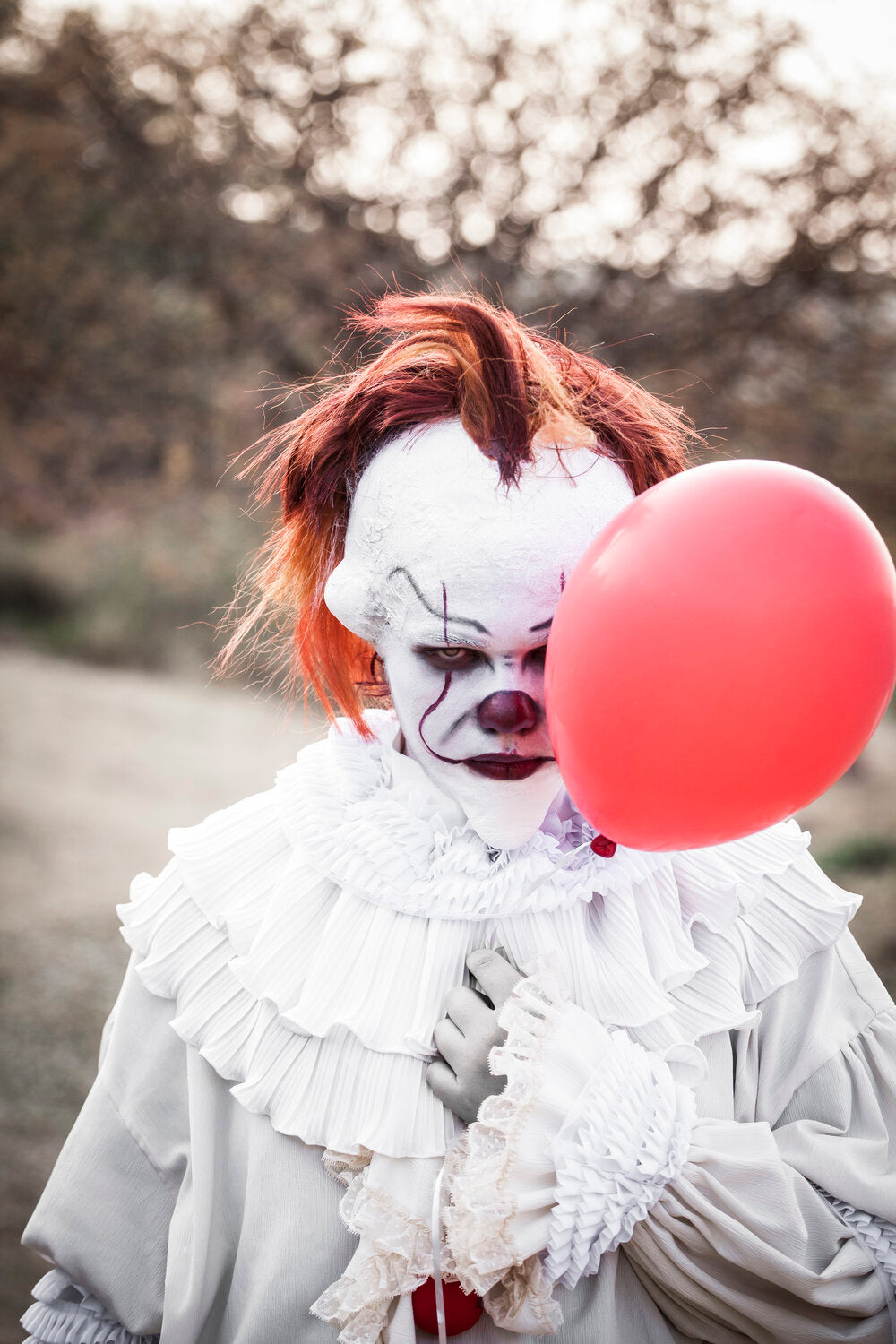 Scary Clown Latex Mask (IT001)
