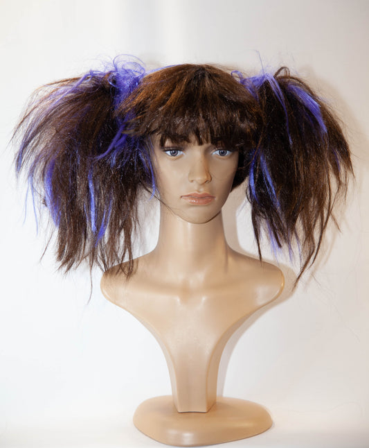 Frizzy Pigtail Wig