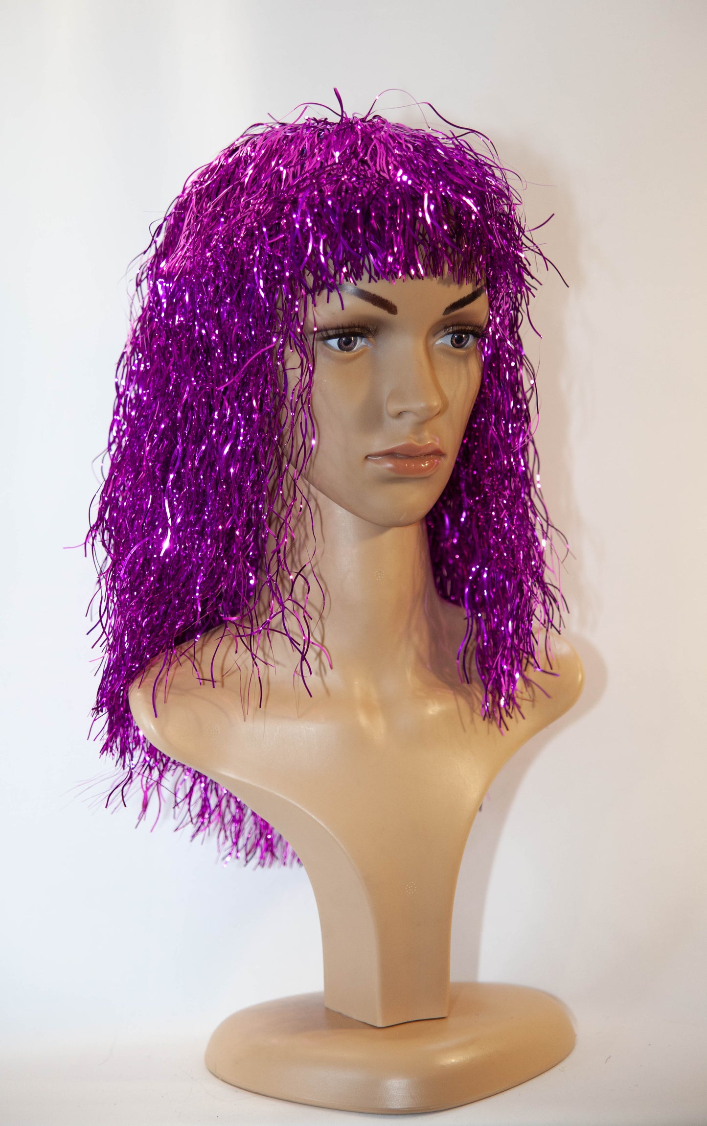 Long Tinsel Wigs