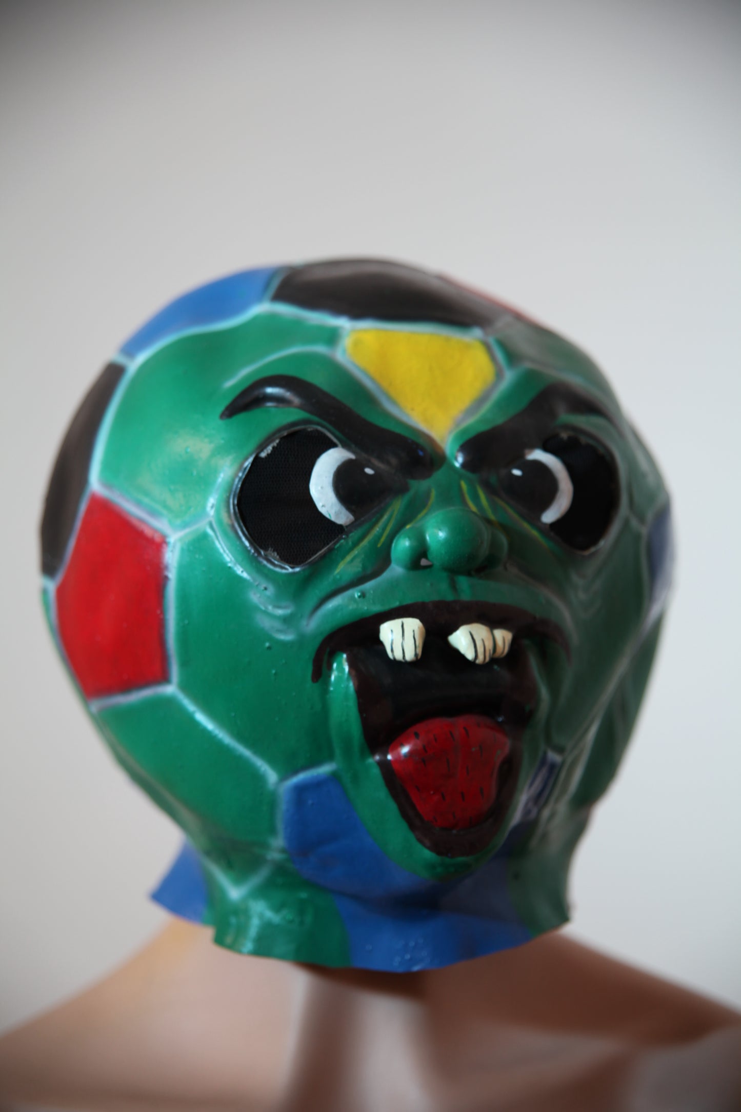 Possessed Soccer Ball Latex Mask (C21)