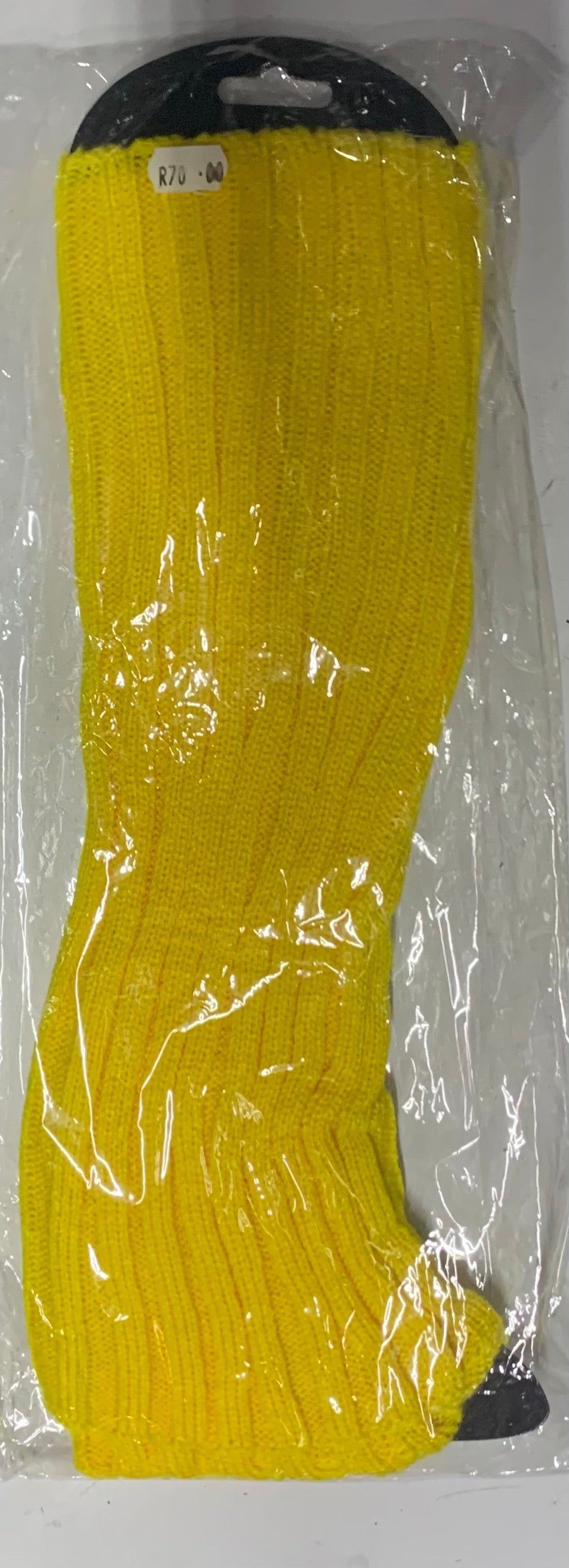 Leg Warmers Neon Yellow