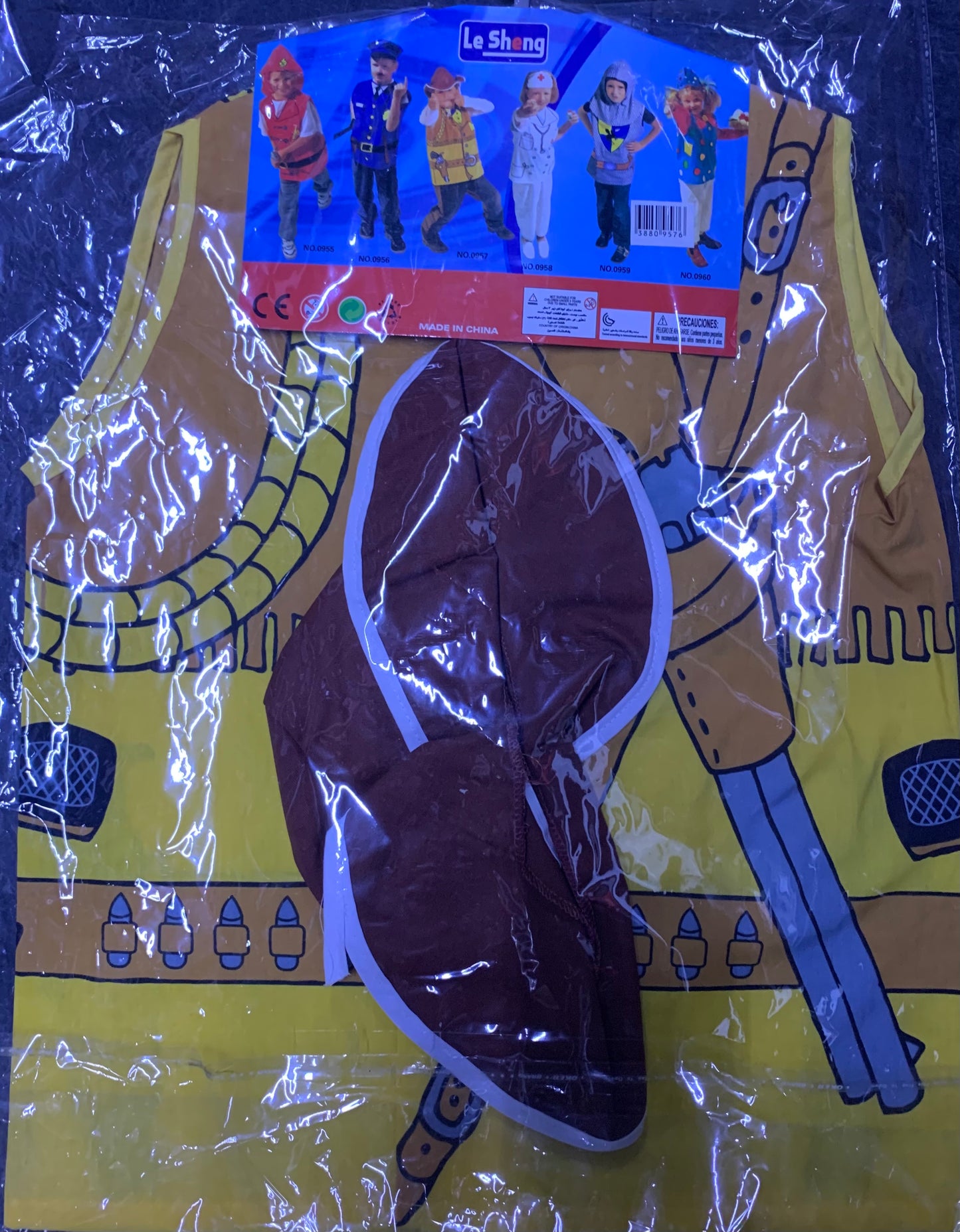 Kiddies Instant Cowboy Costume