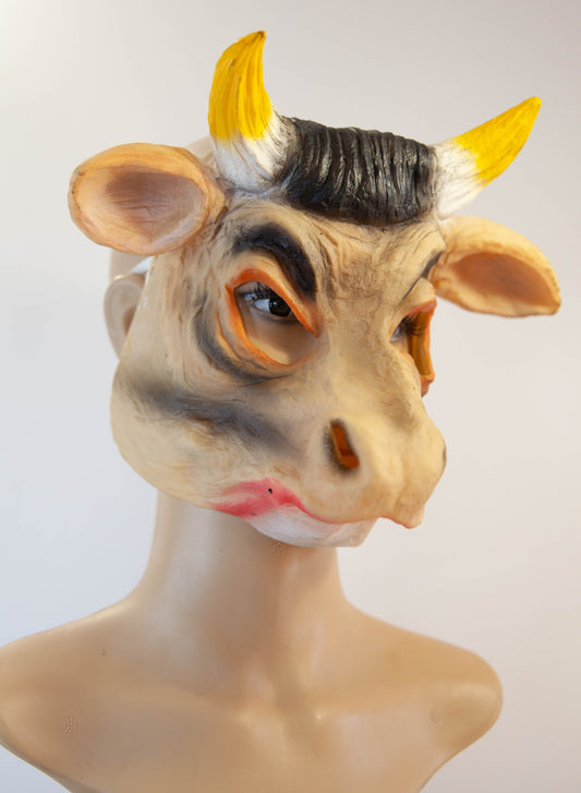 Cow Latex Mask