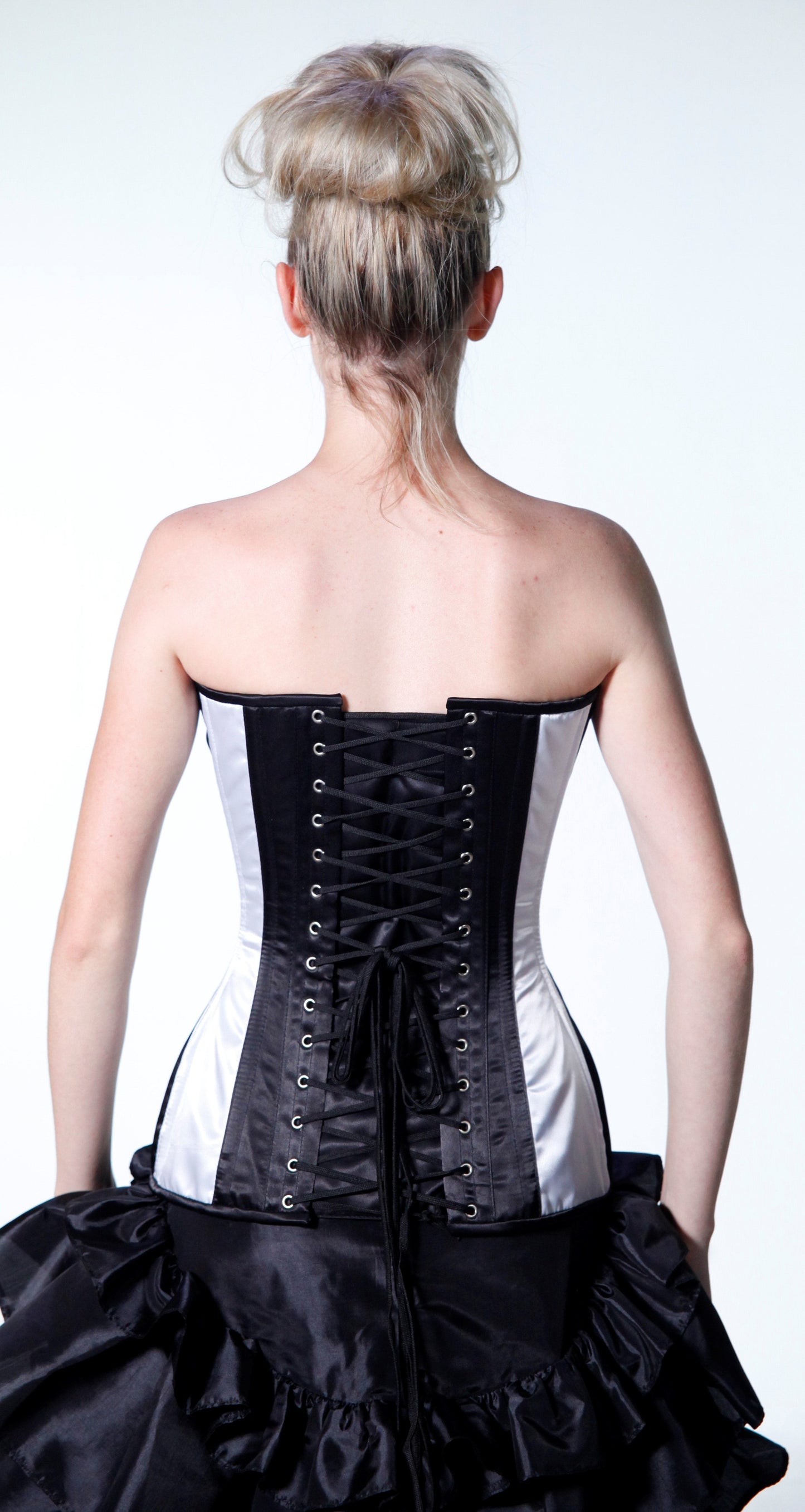 Corset - Stoompomp Black & White