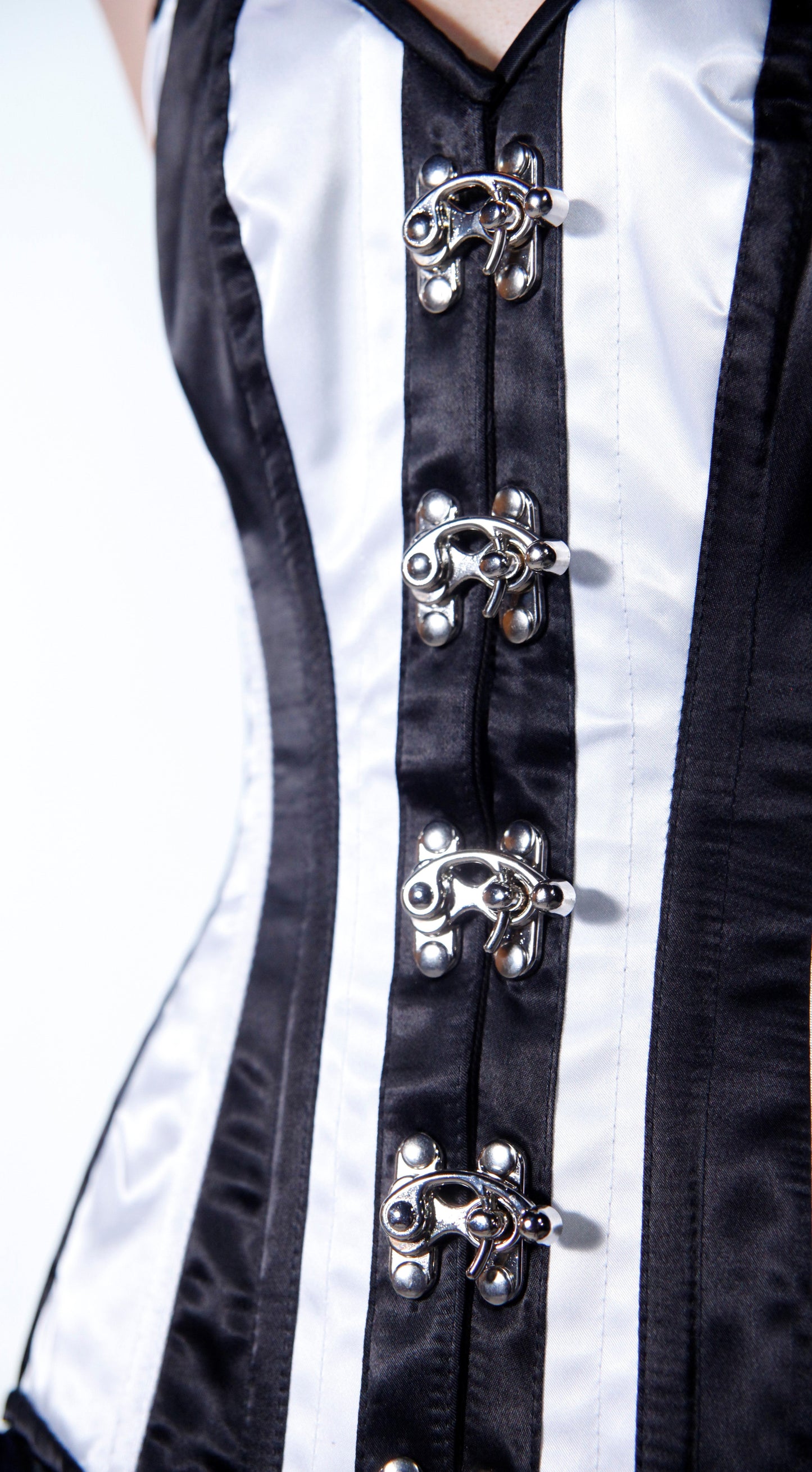 Corset - Stoompomp Black & White