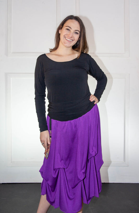 Skirt - Purple Bubble