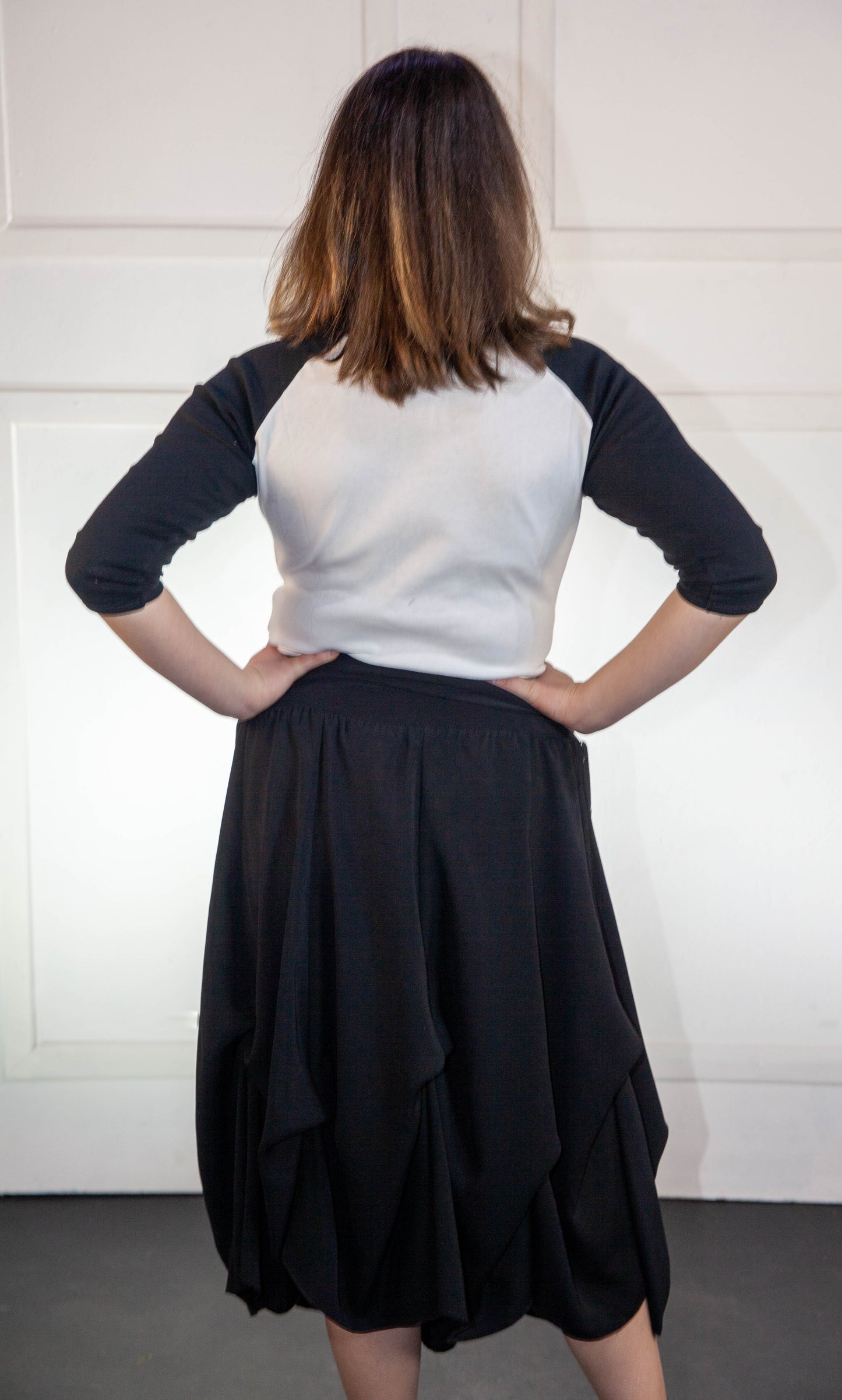 Skirt - Black Bubble