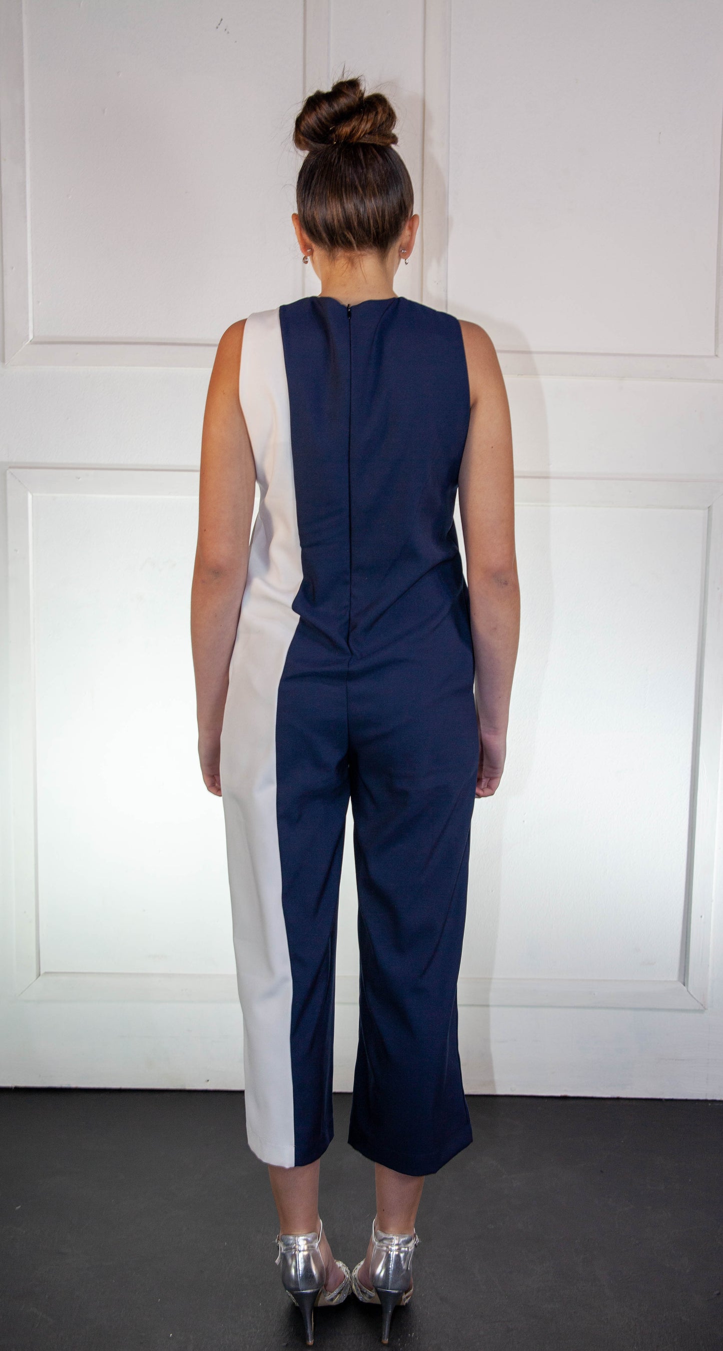 Catsuit - Blue & White