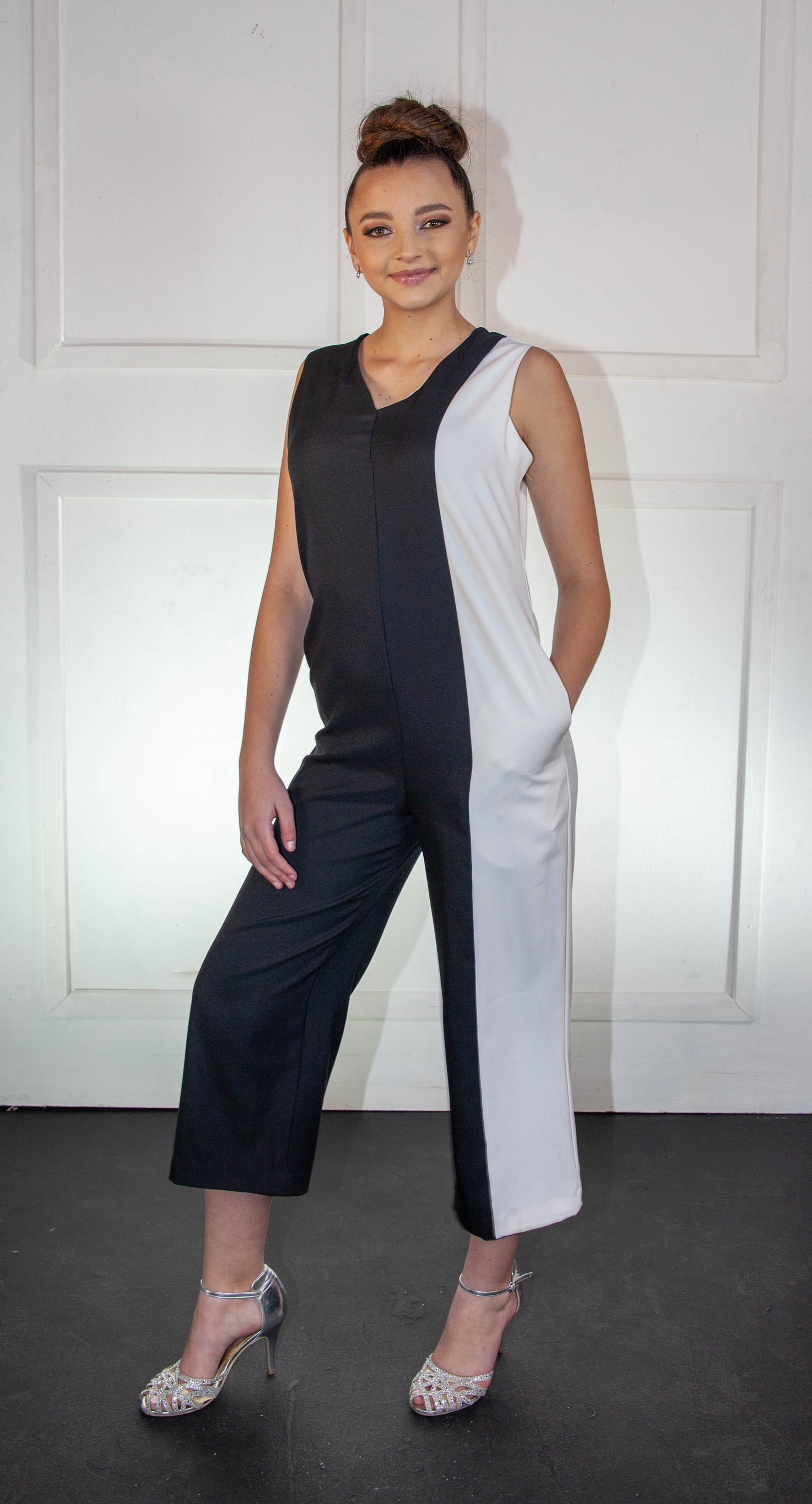 Catsuit - Ladies Black & White