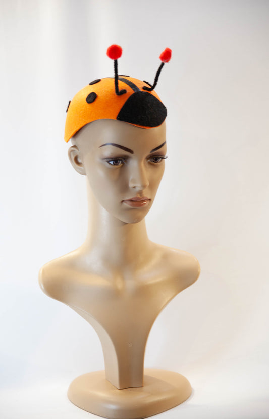 Orange Ladybug Hat