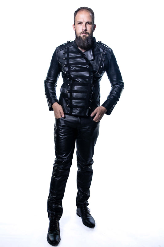 Stoompomp Unisex Leather Jacket