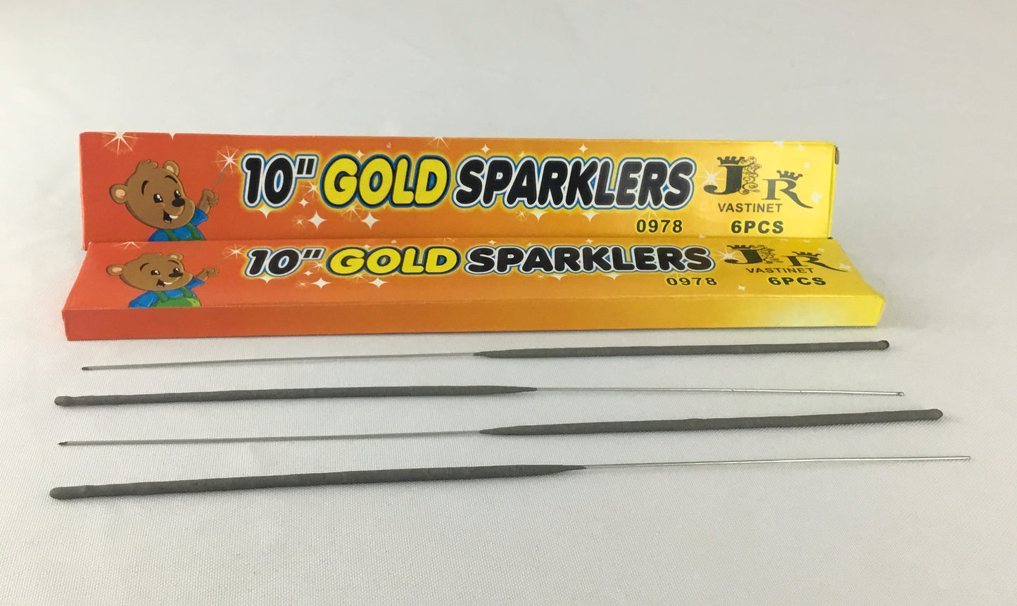 Gold Sparklers