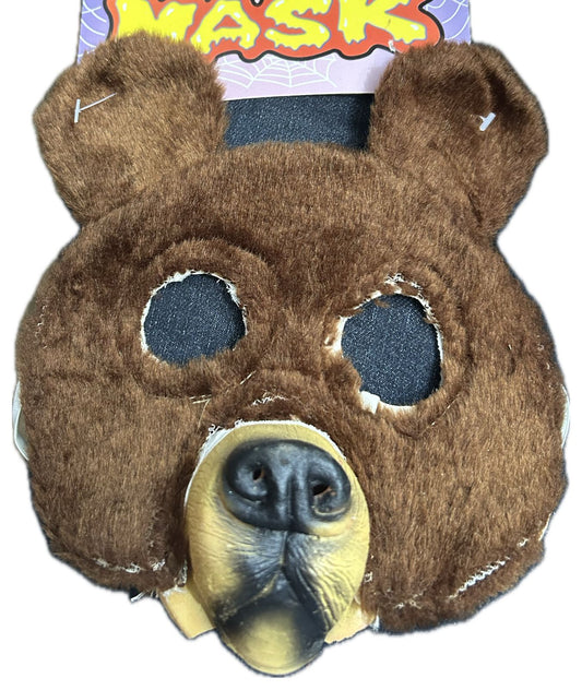 Brown Bear mask Latex mouth & Nose