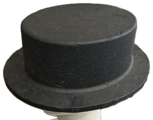 Black Polystyrene tophat