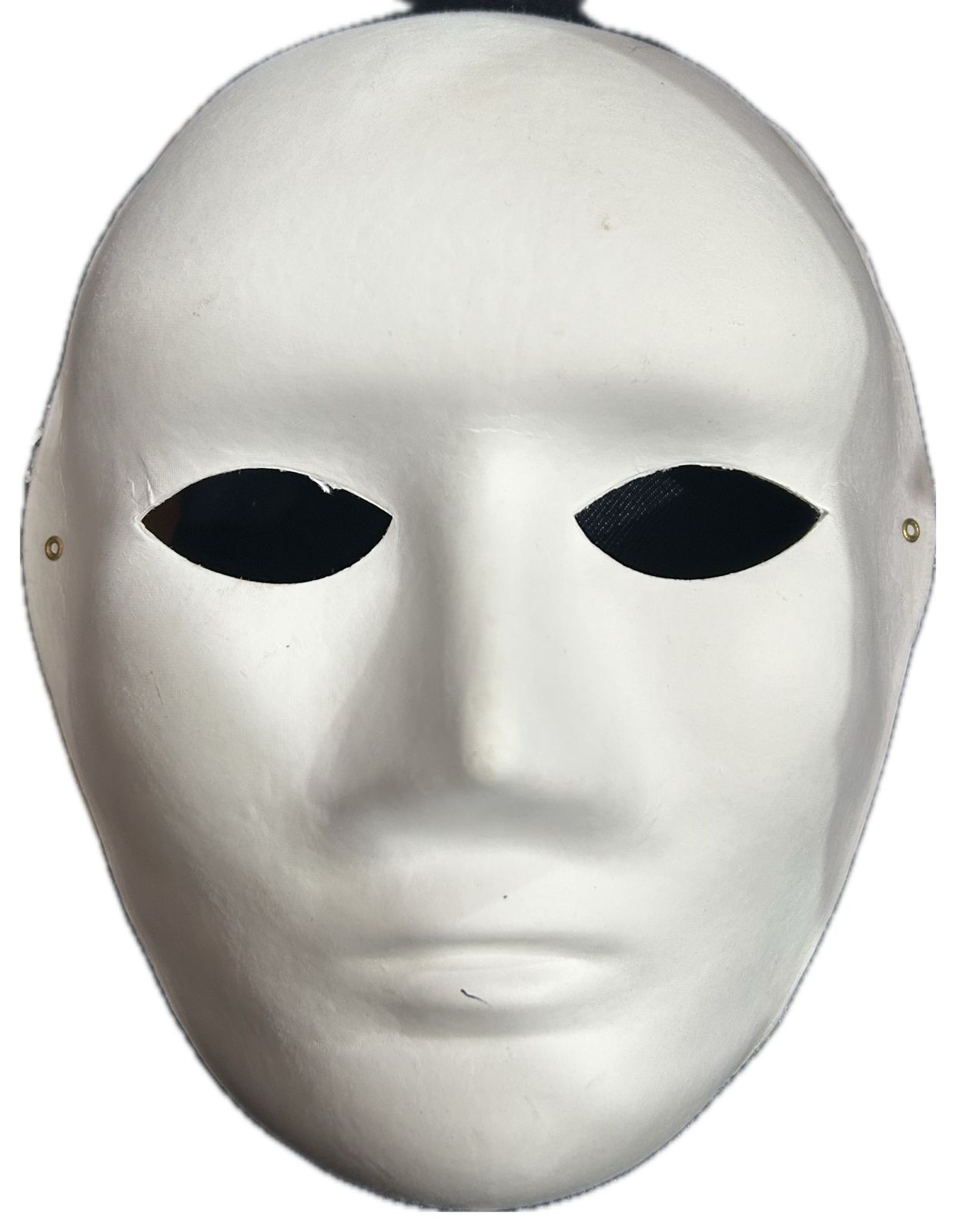 White Cardboard Mask